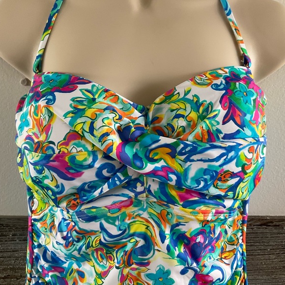 LAUREN RALPH LAUREN
Women's Printed Twist Convertible Tankini Swimsuit - Picture 3 of 10